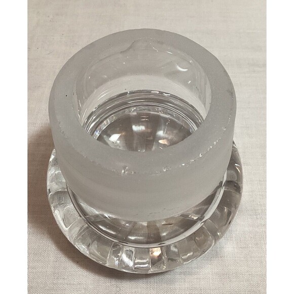 Glass Clear Jar With Glass Lid For Jam Jelly Honey Mustard Condiment Very Heavy - Picture 5 of 14